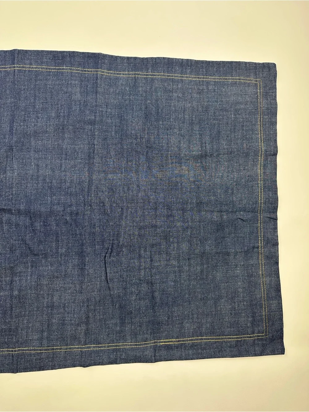 Denim Cotton King Size Pillow Sham